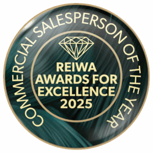 Commercial Salesperson of the year REIWA 2025